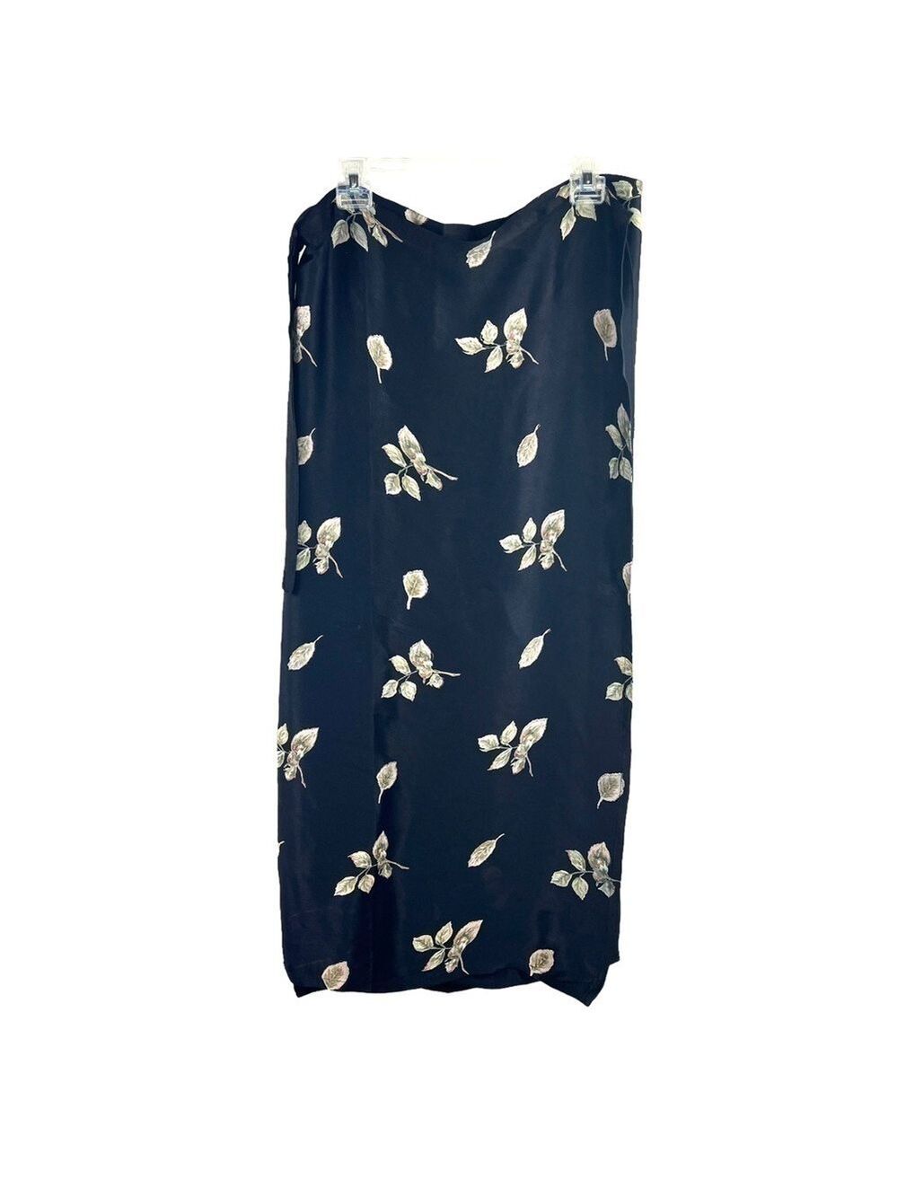 NEW- Wrap Around, Waist Tie, Floral, Satin Long Maxi Dress One Size Fits All